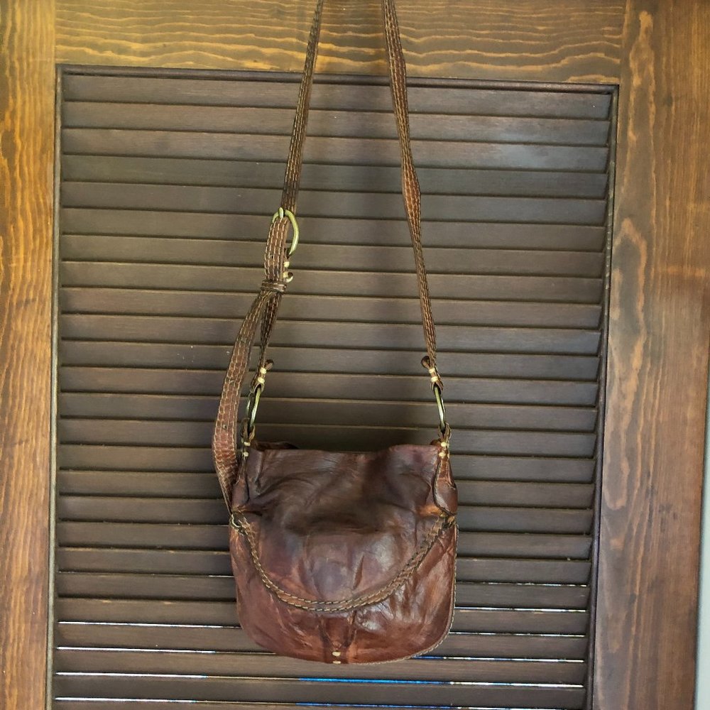 49 Square Miles Crossbody Leather Bag